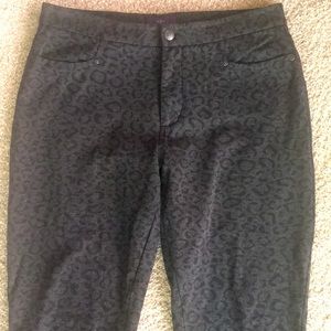 NYDJ Leopard stretch leggings (jeggings)